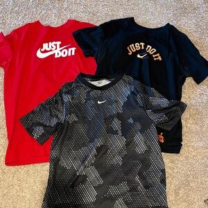 Lot of 3 boys XL Nike Tees
